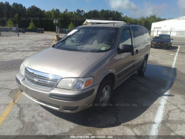 1GNDX03EX1D135220 - 2001 CHEVROLET VENTURE  Tan photo 2