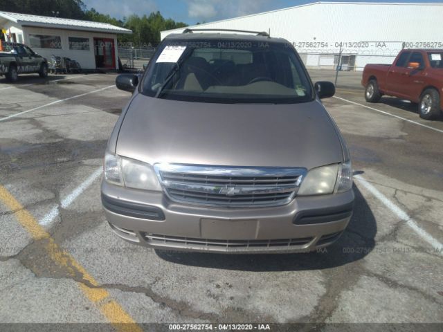 1GNDX03EX1D135220 - 2001 CHEVROLET VENTURE  Tan photo 6