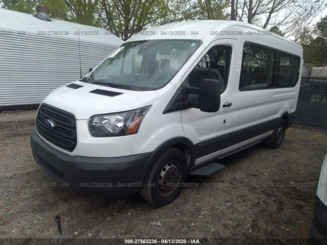 1FBZX2CM5JKA50867 - 2018 FORD TRANSIT T-350 White photo 2