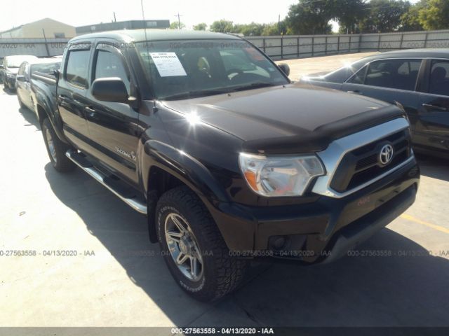 5TFJX4GN4EX027807 - 2014 TOYOTA TACOMA DOUBLE CAB 黑色 照片 1