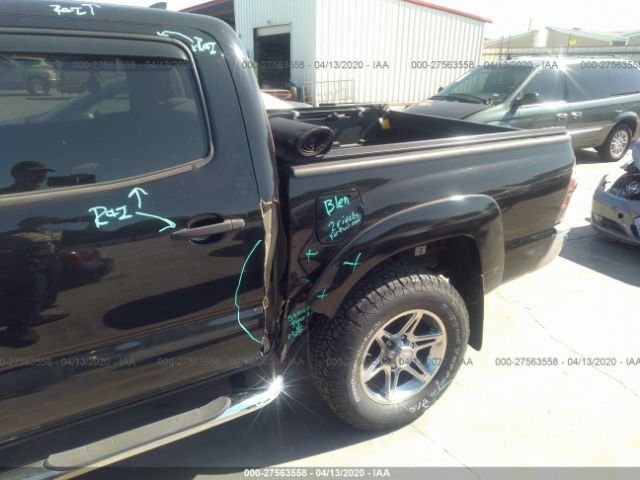 5TFJX4GN4EX027807 - 2014 TOYOTA TACOMA DOUBLE CAB 黑色 照片 6