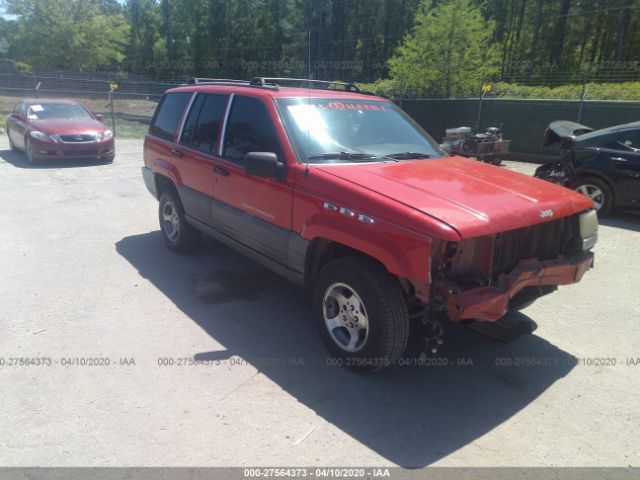 1J4FX58S1WC161208 - 1998 JEEP GRAND CHEROKEE LAREDO/TSI Red photo 1