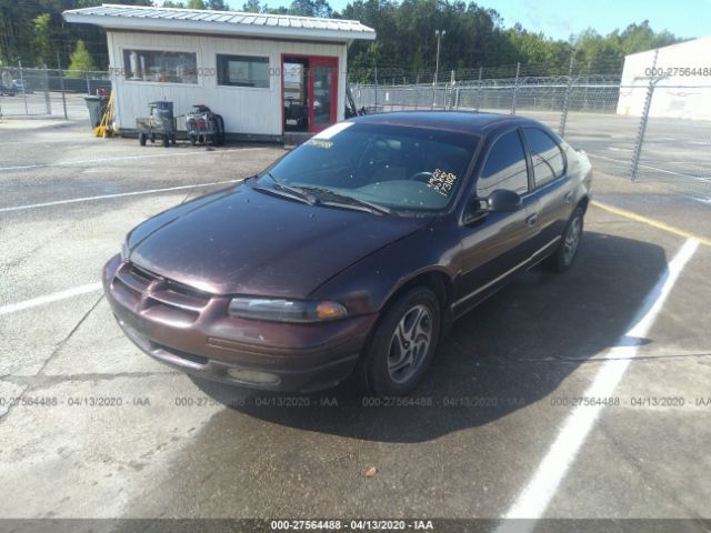 1B3EJ56X9TN173108 - 1996 DODGE STRATUS ES Purple photo 2