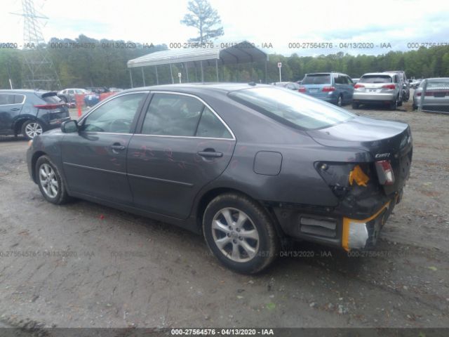 4T1BF3EK3BU615121 - 2011 TOYOTA CAMRY SE/LE/XLE Gray photo 3