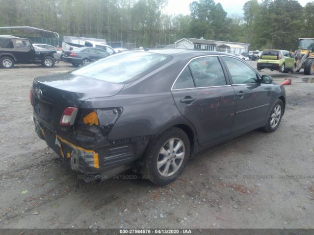 4T1BF3EK3BU615121 - 2011 TOYOTA CAMRY SE/LE/XLE Gray photo 4