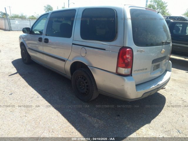 1GNDV23LX6D110504 - 2006 CHEVROLET UPLANDER LS Silver photo 3