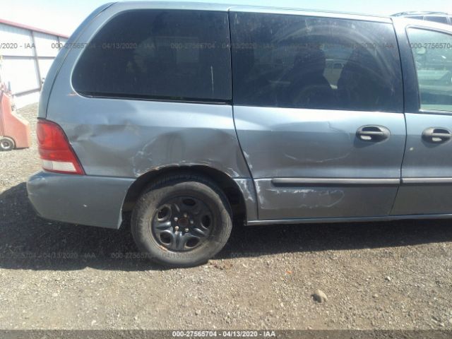 2FMDA50604BA69299 - 2004 FORD FREESTAR S Light Blue photo 6