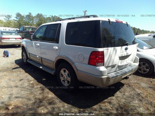 1FMFU18516LA02816 - 2006 FORD EXPEDITION EDDIE BAUER White photo 3