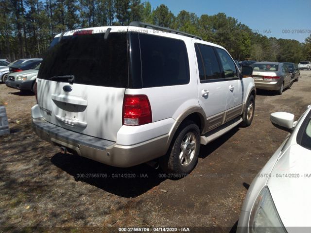 1FMFU18516LA02816 - 2006 FORD EXPEDITION EDDIE BAUER White photo 4