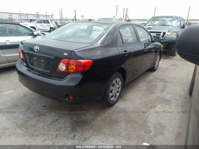 JTDBL40E59J051309 - 2009 TOYOTA COROLLA LE/XLE Black photo 4