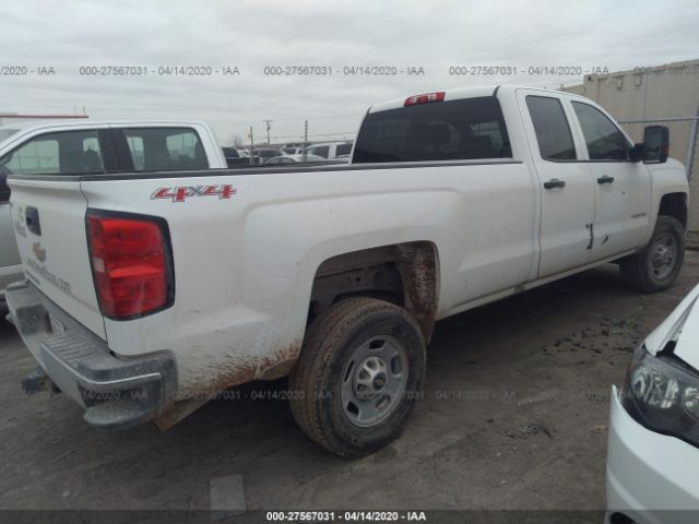 1GC2KUEG0GZ354932 - 2016 CHEVROLET SILVERADO K2500 HEAVY DUTY White photo 4