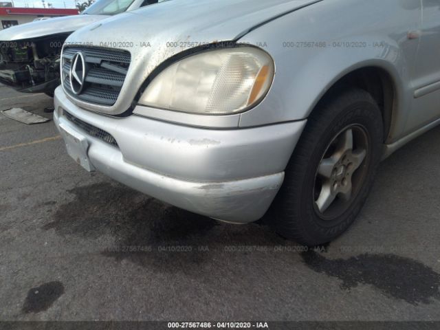 4JGAB54E6YA196402 - 2000 MERCEDES-BENZ ML 320 Gray photo 6