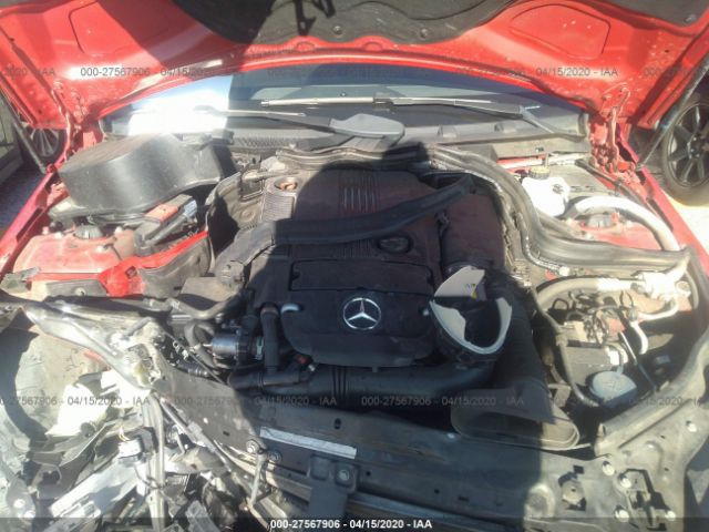 WDDGF4HB8EG158889 - 2014 MERCEDES-BENZ C 250 Red photo 10