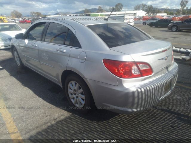 1C3LC46K68N218774 - 2008 CHRYSLER SEBRING LX Silver photo 3