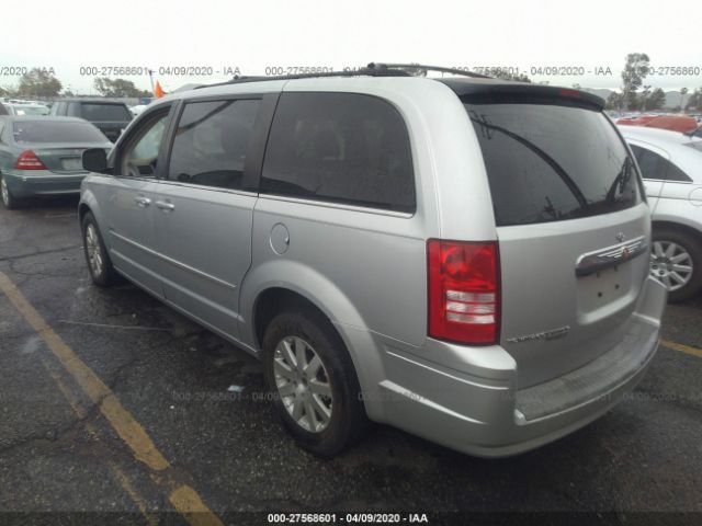 2A8HR54P28R843544 - 2008 CHRYSLER TOWN & COUNTRY TOURING Silver photo 3