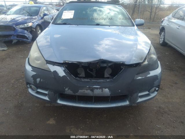 4T1FA38P17U133794 - 2007 TOYOTA CAMRY SOLARA SE/SLE Blue photo 6