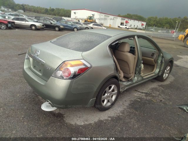 1N4AL21E08C261498 - 2008 NISSAN ALTIMA 2.5/2.5S Green photo 4