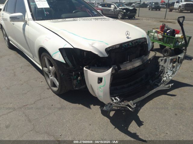 WDDNG7DB5DA521114 - 2013 MERCEDES-BENZ S 550 White photo 6