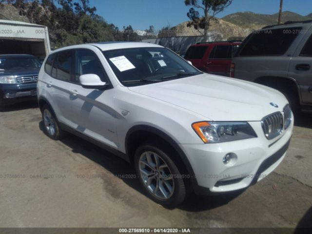 5UXWX7C53CL975115 - 2012 BMW X3 XDRIVE35I White photo 1
