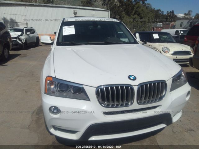 5UXWX7C53CL975115 - 2012 BMW X3 XDRIVE35I White photo 6