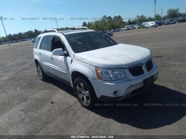 2CKDL63F466068192 - 2006 PONTIAC TORRENT  White photo 1