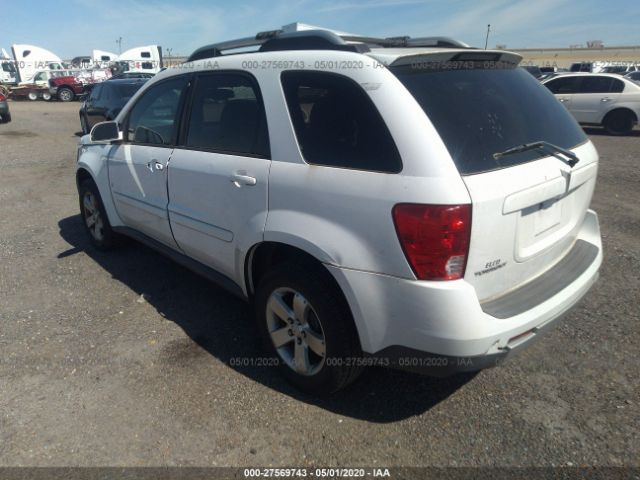 2CKDL63F466068192 - 2006 PONTIAC TORRENT  White photo 3