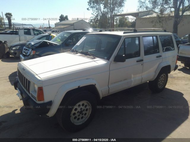 1J4FT68S4TL336032 - 1996 JEEP CHEROKEE SPORT/CLASSIC White photo 2