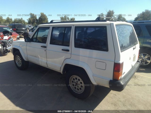 1J4FT68S4TL336032 - 1996 JEEP CHEROKEE SPORT/CLASSIC White photo 3