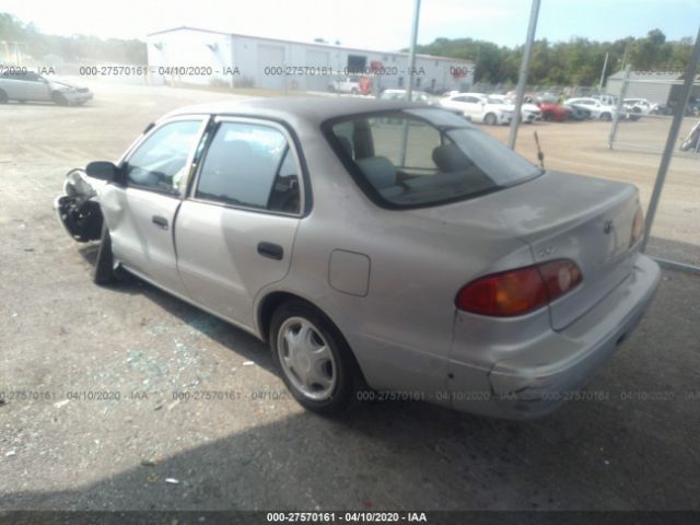 1NXBR12E22Z639095 - 2002 TOYOTA COROLLA CE/LE/S Silver photo 3