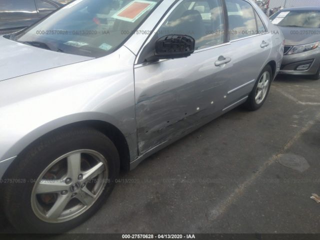 JHMCM56633C075481 - 2003 HONDA ACCORD EX Silver photo 6