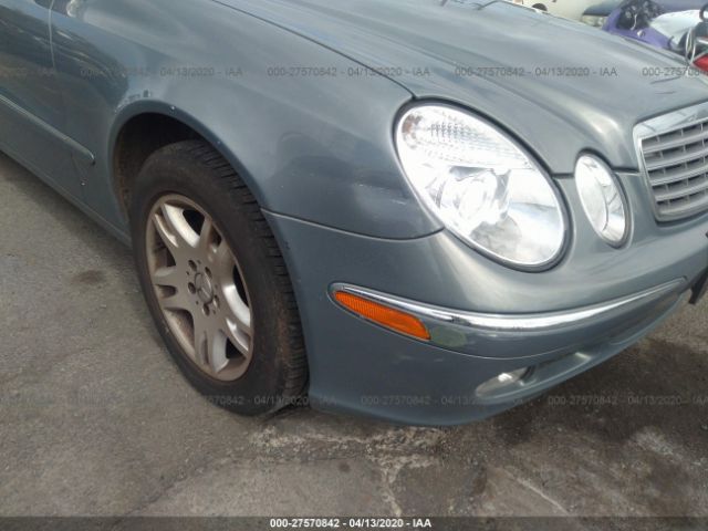 WDBUF65J05A644070 - 2005 MERCEDES-BENZ E 320 Blue photo 6