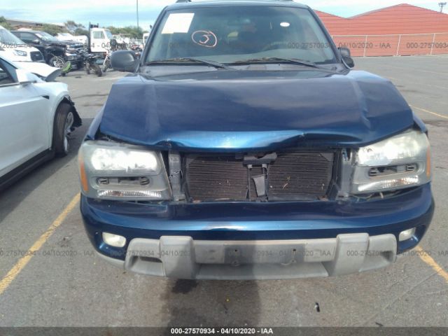 1GNES16S246105941 - 2004 CHEVROLET TRAILBLAZER EXT LS/EXT LT Blue photo 6