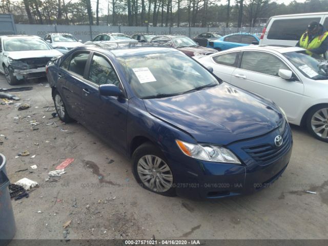 4T1BE46K87U026032 - 2007 TOYOTA CAMRY CE/LE/XLE/SE Blue photo 1