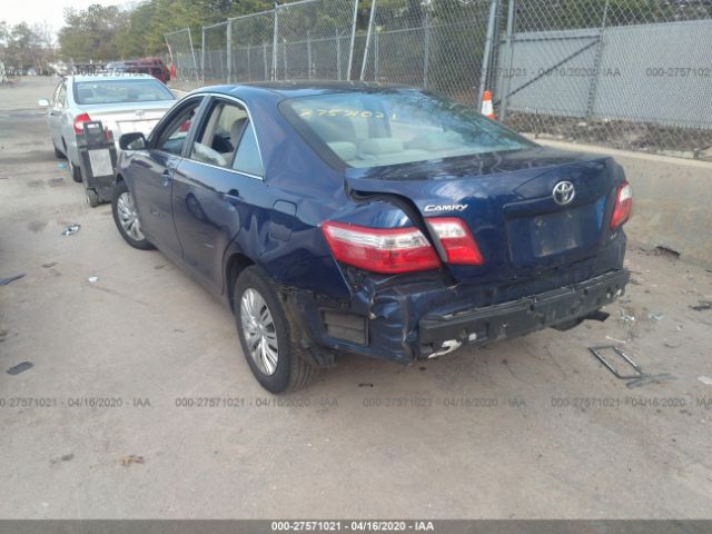 4T1BE46K87U026032 - 2007 TOYOTA CAMRY CE/LE/XLE/SE Blue photo 3