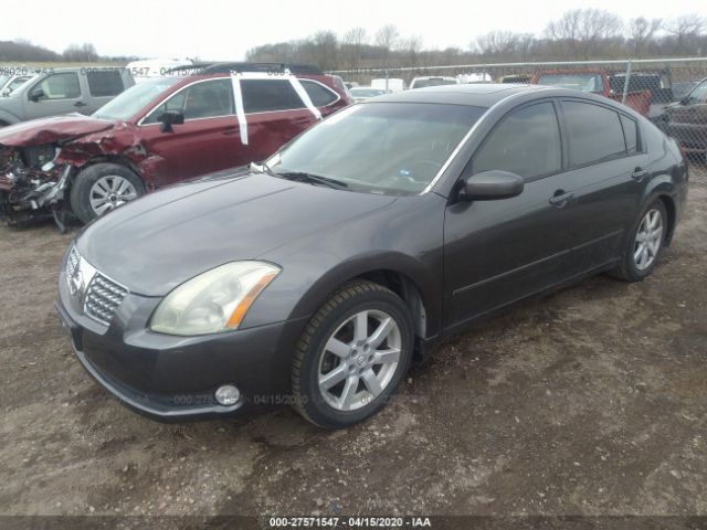 1N4BA41E25C857312 - 2005 NISSAN MAXIMA SE/SL Gray photo 2