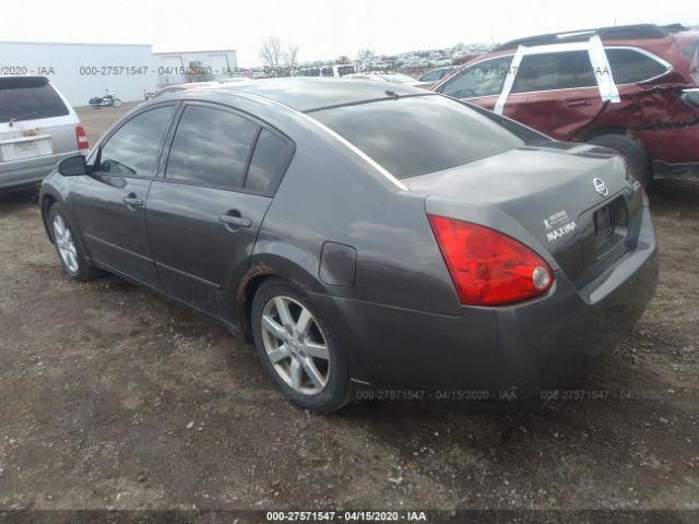 1N4BA41E25C857312 - 2005 NISSAN MAXIMA SE/SL Gray photo 3