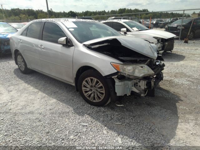 4T1BF1FK6CU026956 - 2012 TOYOTA CAMRY SE/LE/XLE Silver photo 1