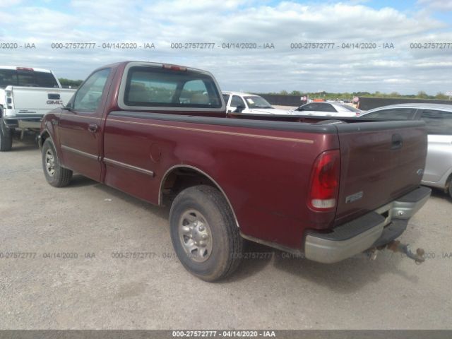 1FTFF27L8VKD09196 - 1997 FORD F250  Maroon photo 3