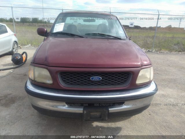 1FTFF27L8VKD09196 - 1997 FORD F250  Maroon photo 6