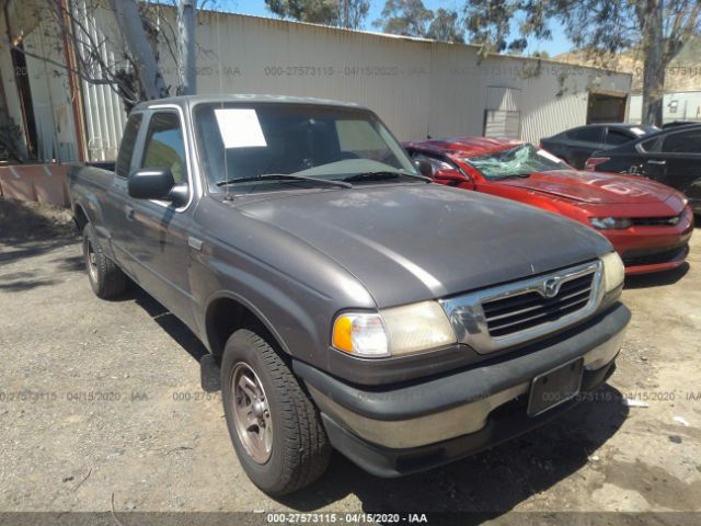 4F4YR16C6XTM43365 - 1999 MAZDA B2500 CAB PLUS Gray photo 1