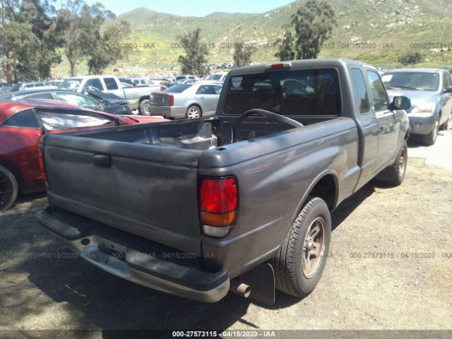 4F4YR16C6XTM43365 - 1999 MAZDA B2500 CAB PLUS Gray photo 4