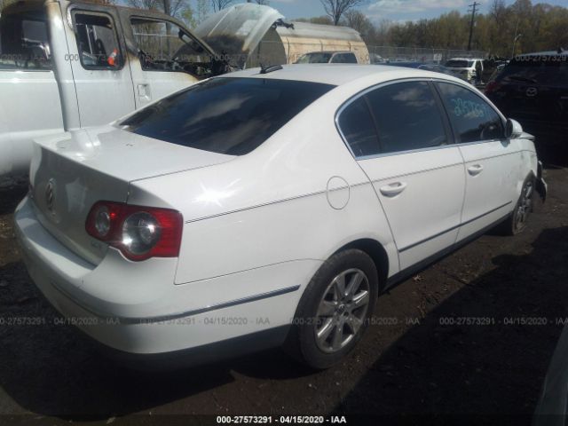 WVWAK73C36P038108 - 2006 VOLKSWAGEN PASSAT 2.0T/2.0T VALUE White photo 4