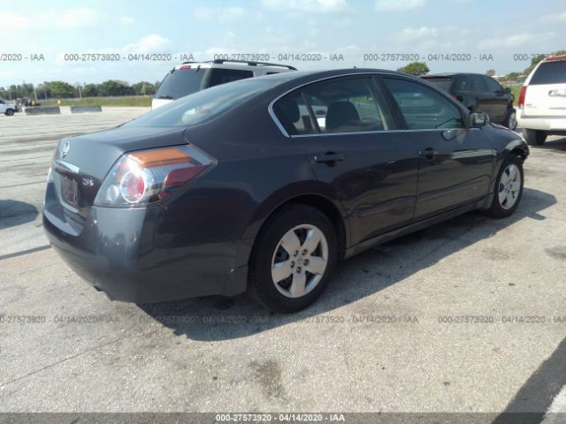 1N4AL21E98N445259 - 2008 NISSAN ALTIMA 2.5/2.5S Gray photo 4