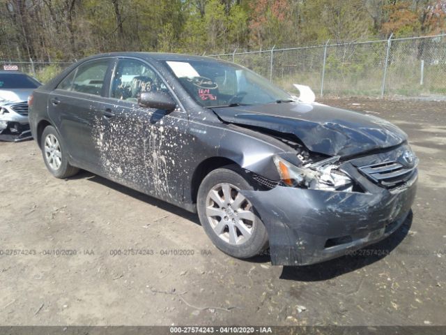 4T1BB46K69U065195 - 2009 TOYOTA CAMRY HYBRID Gray photo 1