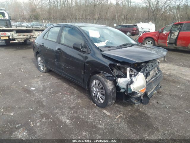 JTDBT923771014462 - 2007 TOYOTA YARIS  Gray photo 1