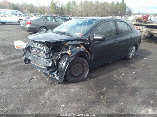 JTDBT923771014462 - 2007 TOYOTA YARIS  Gray photo 2