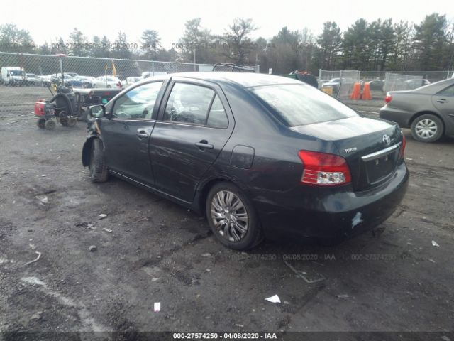 JTDBT923771014462 - 2007 TOYOTA YARIS  Gray photo 3