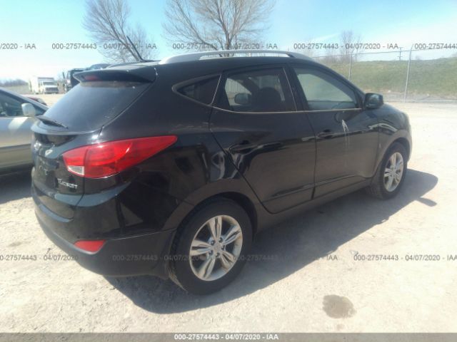 KM8JU3AC9BU191539 - 2011 HYUNDAI TUCSON GLS/LIMITED 黑色 照片 4