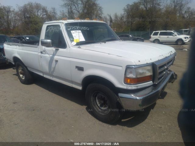 3FTHF35H4VMA64158 - 1997 FORD F350  White photo 1