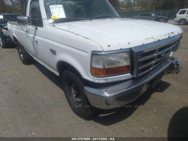 3FTHF35H4VMA64158 - 1997 FORD F350  White photo 6